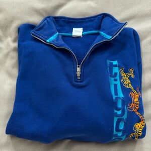 Vintage Disney Tigger Quarter-zip Sweatshirt